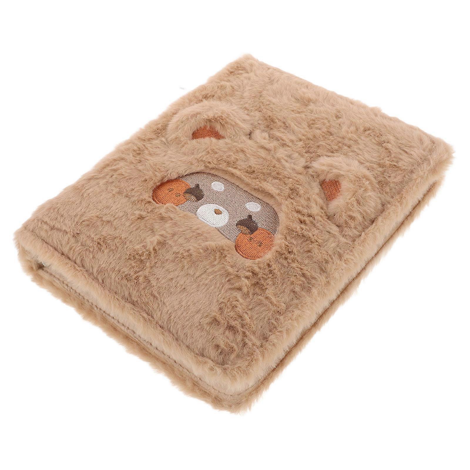 Kpop Enthusiasts Plush Dog Photocard Album Light Brown Display Fan Collections 1Set