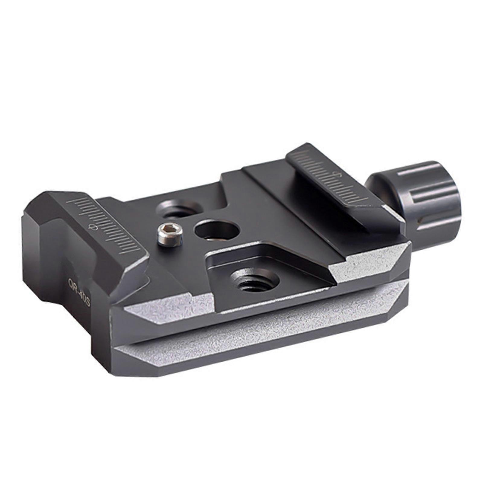 Rapid Conversion Mount Adapters Clamp Seat For Camera Stabilizers Featuring Double Threaded Bases Multicolor