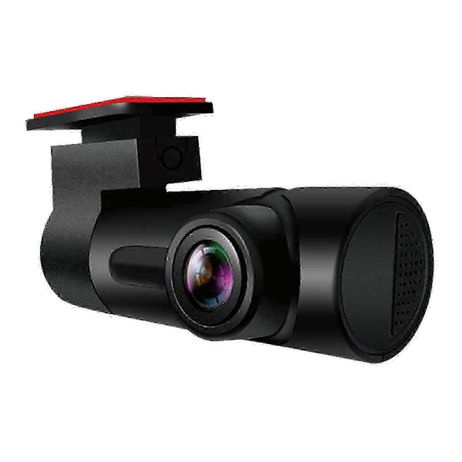 1080P Car Dash Cam with Night Vision, WiFi, Loop Recording, Parking Monitoring, and APP Control
