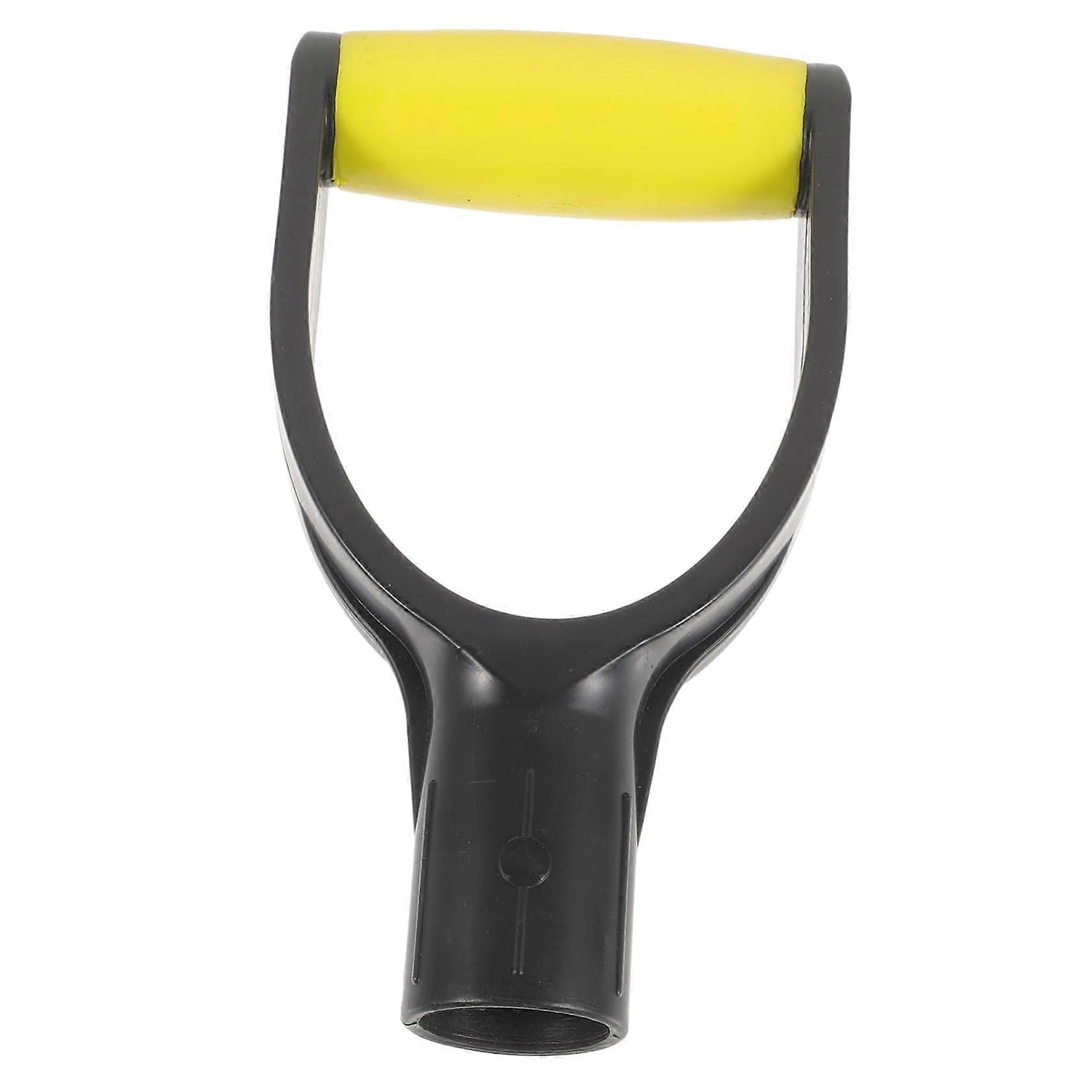 Ergonomic D Shaped Shovel Handle Replacement with Durable Grip for Gardening and Landscaping Tools
