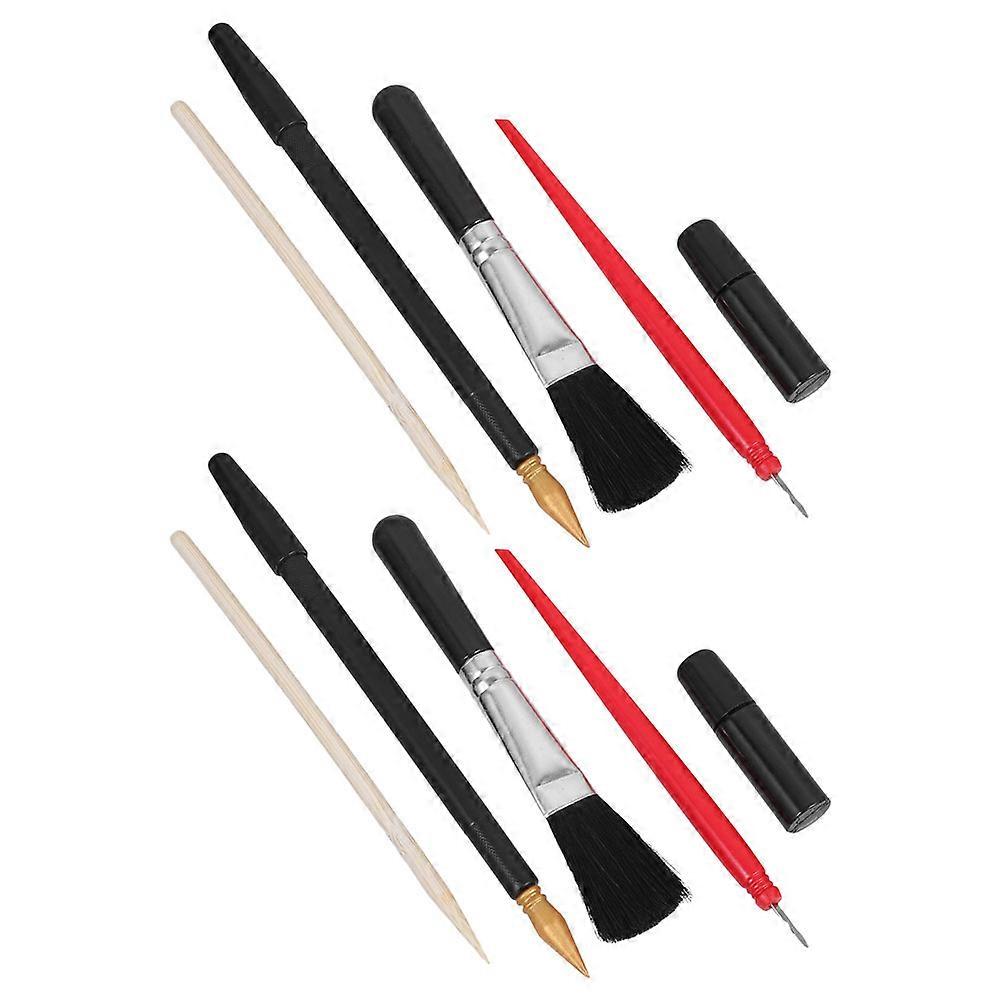 Versatile Art Tools Set With Assorted Color 10Pcs Ideal For Craft Projects And Personal Use