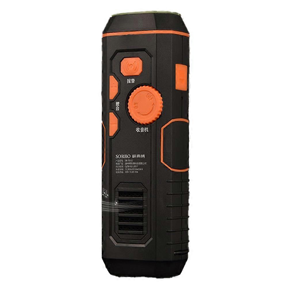 Multifunctional Hand Crank Flashlight Dynamo Powered Emergency LED Flashlight Rechargeable Outdoor Lighting