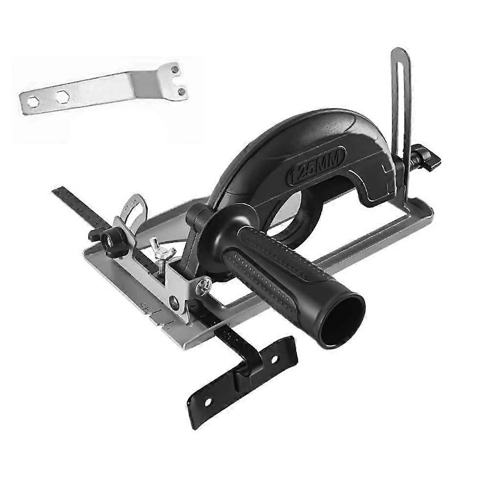 Angle Grinder Cutting Guide with Adjustable Depth and 045° Angle for 100125mm Grinder