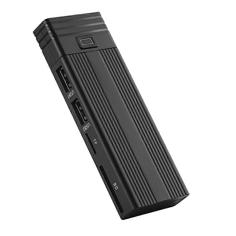 10Gbps Aluminum 5 in 1 USB C Hub M.2 NVMe NGFF SSD Enclosure NVMe Case Box SD TF Card Reader Type C HUB Dock