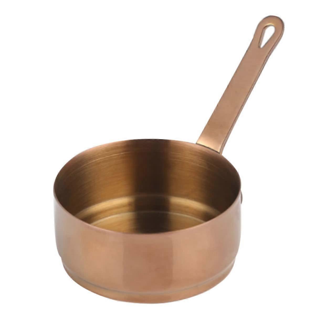 Stainless Steel Sauce Cups with Handle for Steak and Dips, Easy Clean Multipurpose Bowls