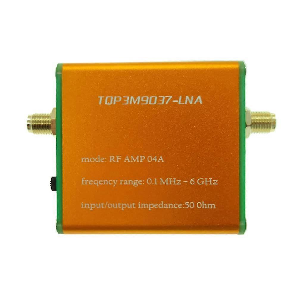 100K6GHz FullBand Amplifier Preamplifier  Linearity UltraLow Noise Gain Amplifier No Battery Version