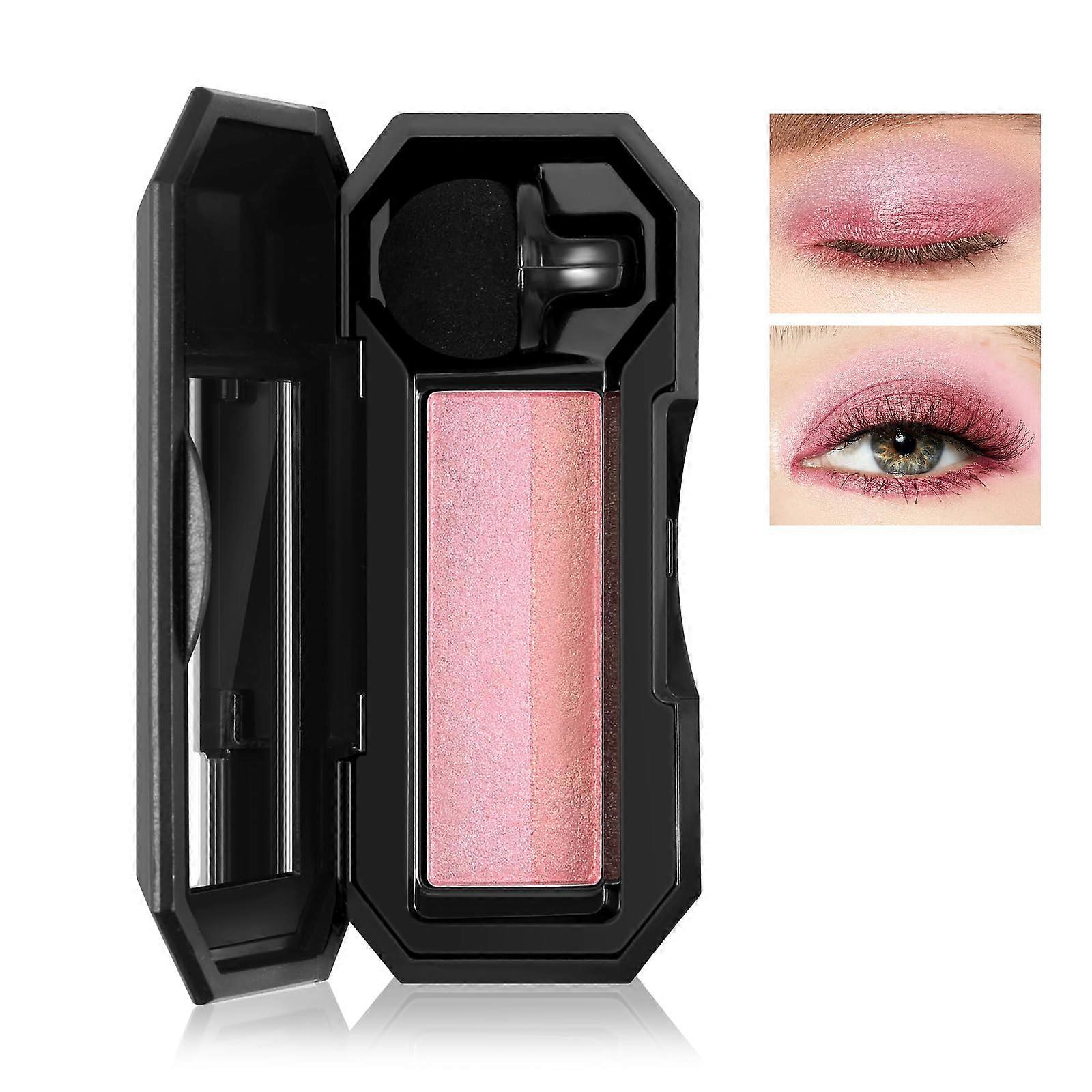 Eyeshadow Palette with  Pigmented Dual Colors, Waterproof Long Lasting Gradient Effect 0.35oz