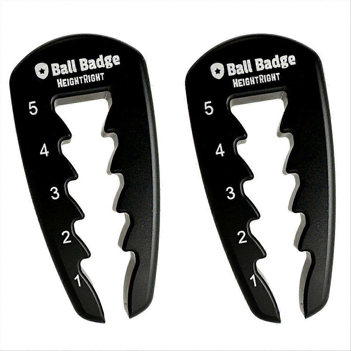 2PCS Adjustable Golf Tee Height Tool Precision Tee Height Setter for Consistent Swings, Easy-to-Use