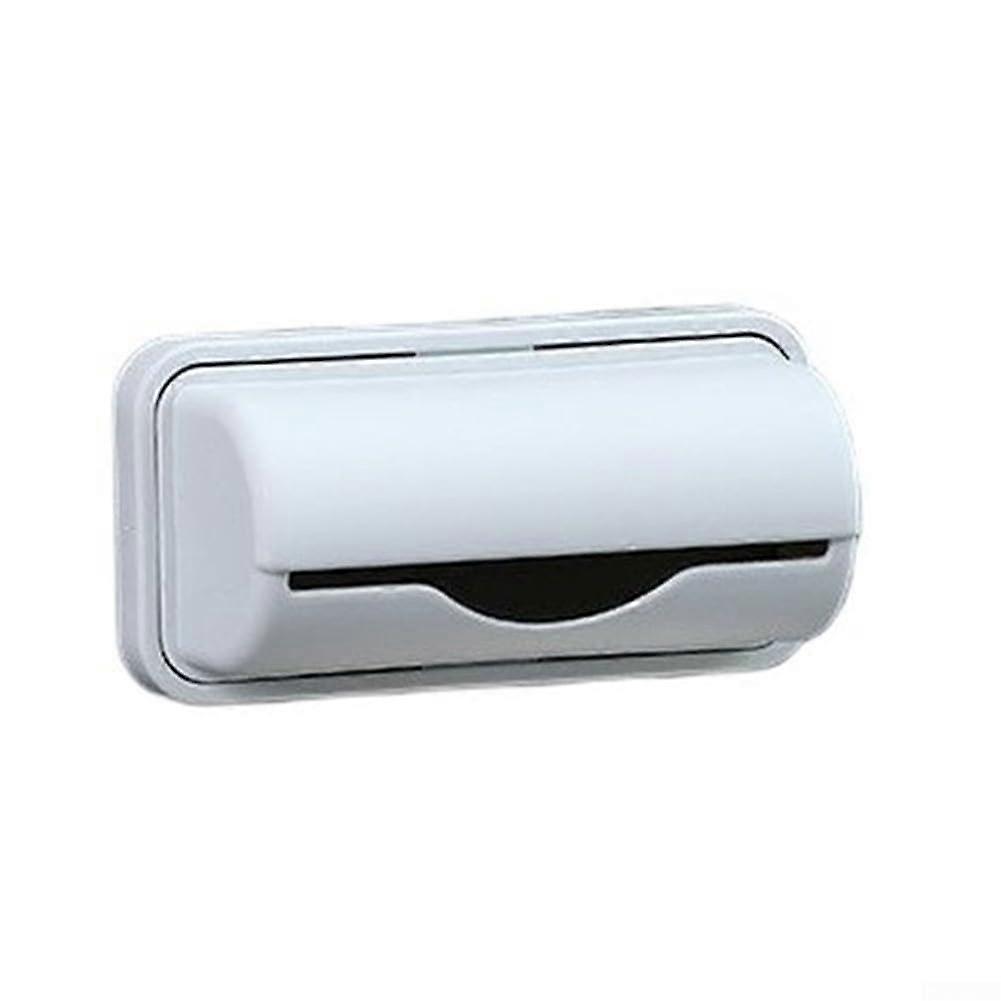 Wall Mounted Trash Bag Holder with SpaceSaving Design for Kitchen and Bathroom, Gray