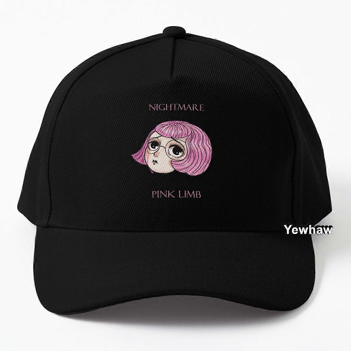 Manic Pixie Gender Nightmare Baseball Cap Pink Limb Band Hyperpop