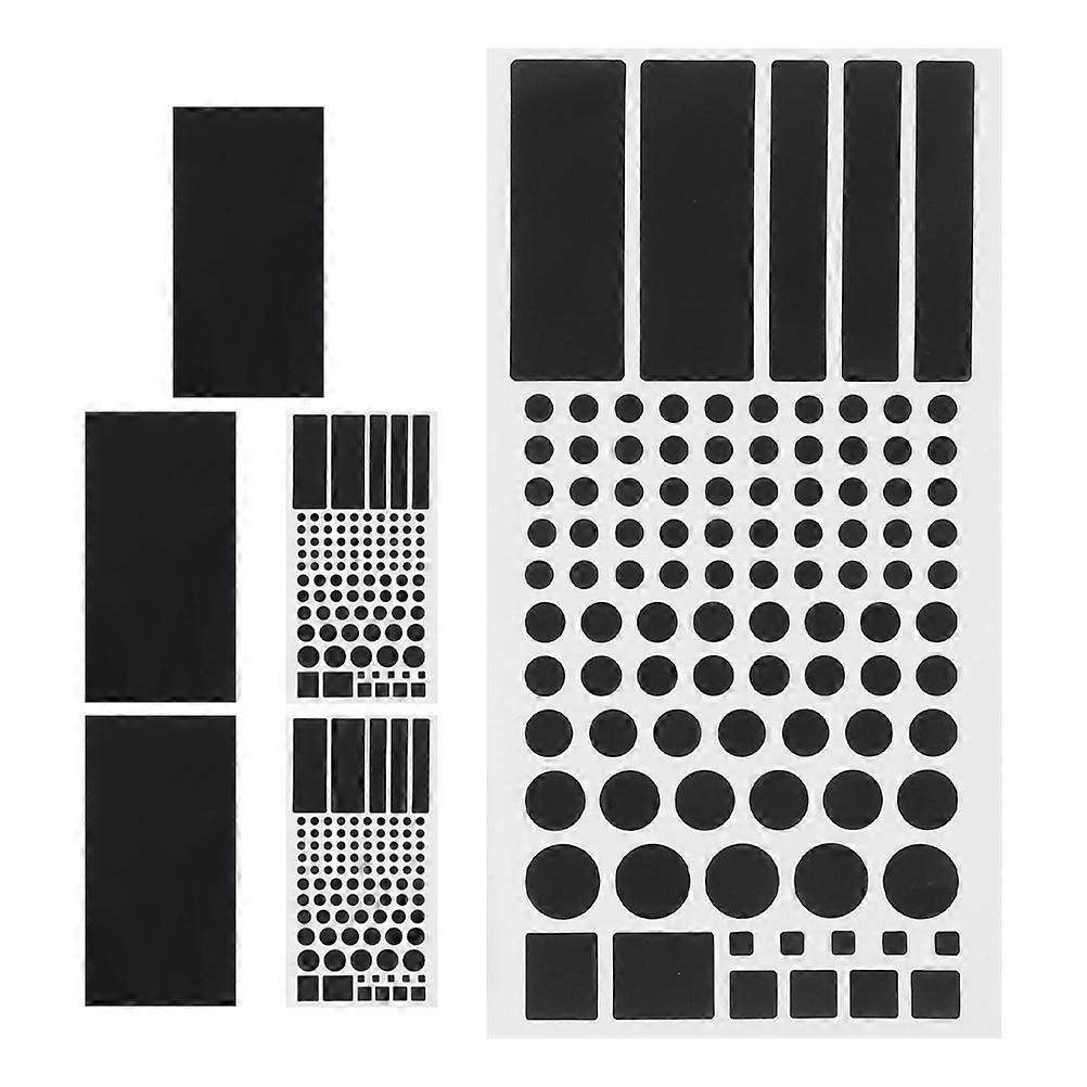 LED Light Blocking Stickers Adjustable Brightness for Routers 6 Sheets