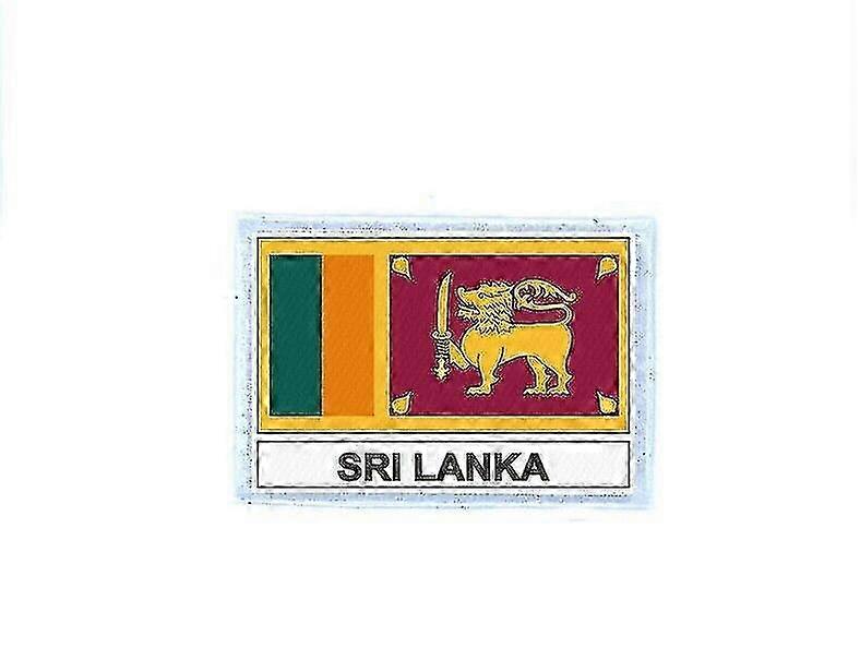 Ecusson Patch Badge Prints Cl Flag Sri Lanka