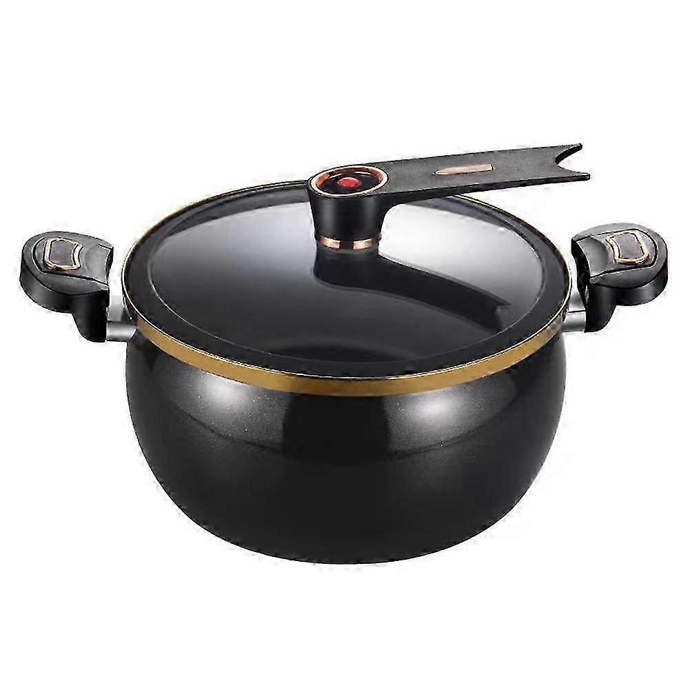 Enamel Ceramic Pressure Pot 8L,Ensuring Cooking Safety. 26s