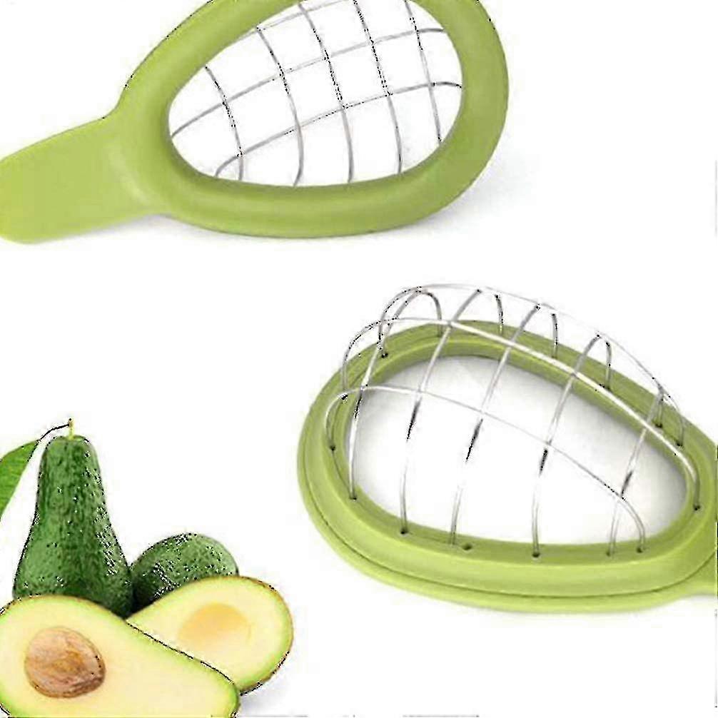 Avocado Slicer 2022 New Multi-function Peeler Kitchen Gadget Dredger Pulp Separation Dicing Machine 25-26