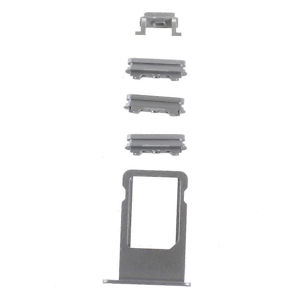 OEM for iPhone 6s Side Button Set (Mute/Power/Volume Buttons + Sim Card Tray)
