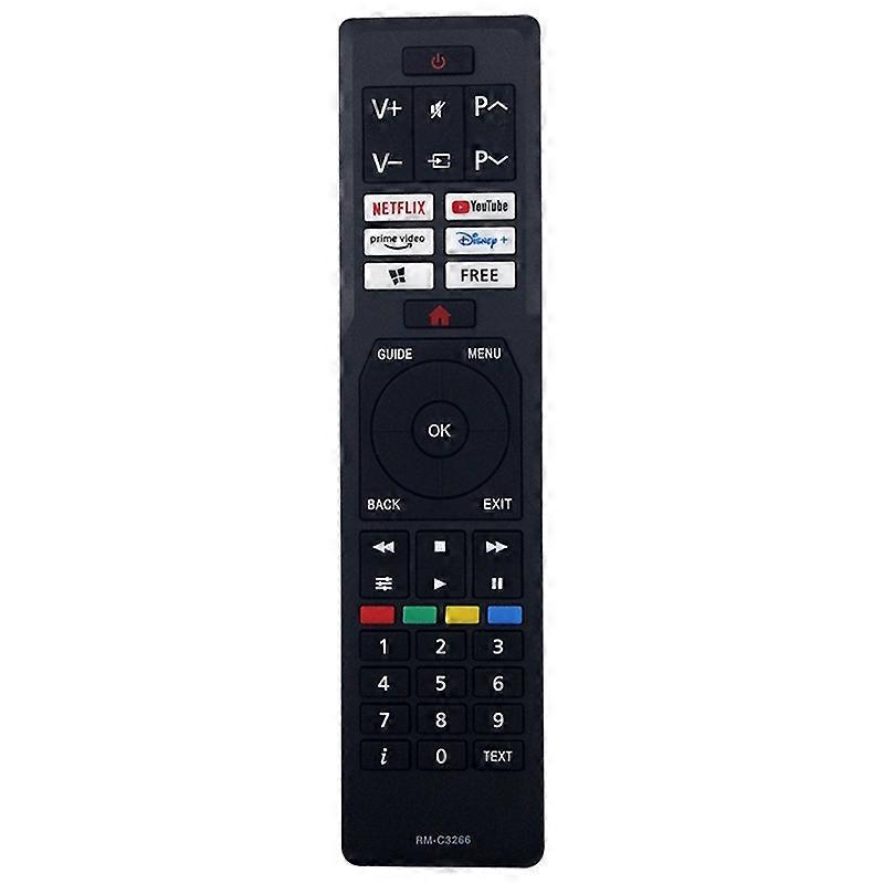 RM-C3266 For JVC Television Handheld Remote Controller Ergonomic Replacement Infrared Remote