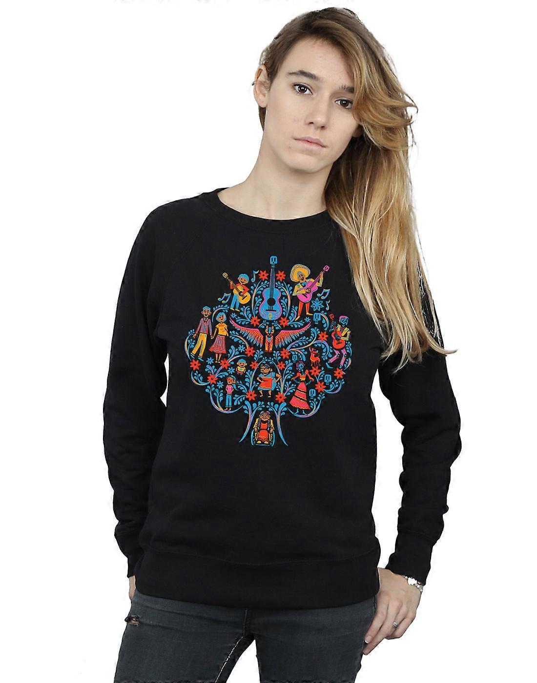 Disney Women's Coco Tree Pattern Sweatshirt