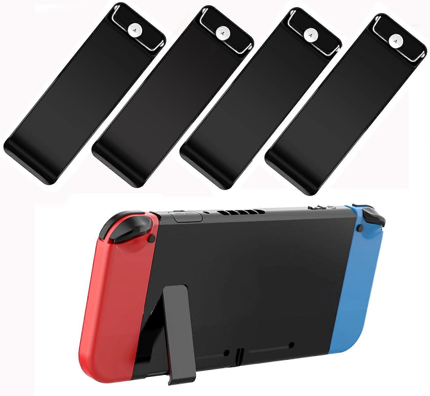 Kickstand Replacement for Nintendo Switch 4PCS Adjustable Stand Durable ABS Easy Install
