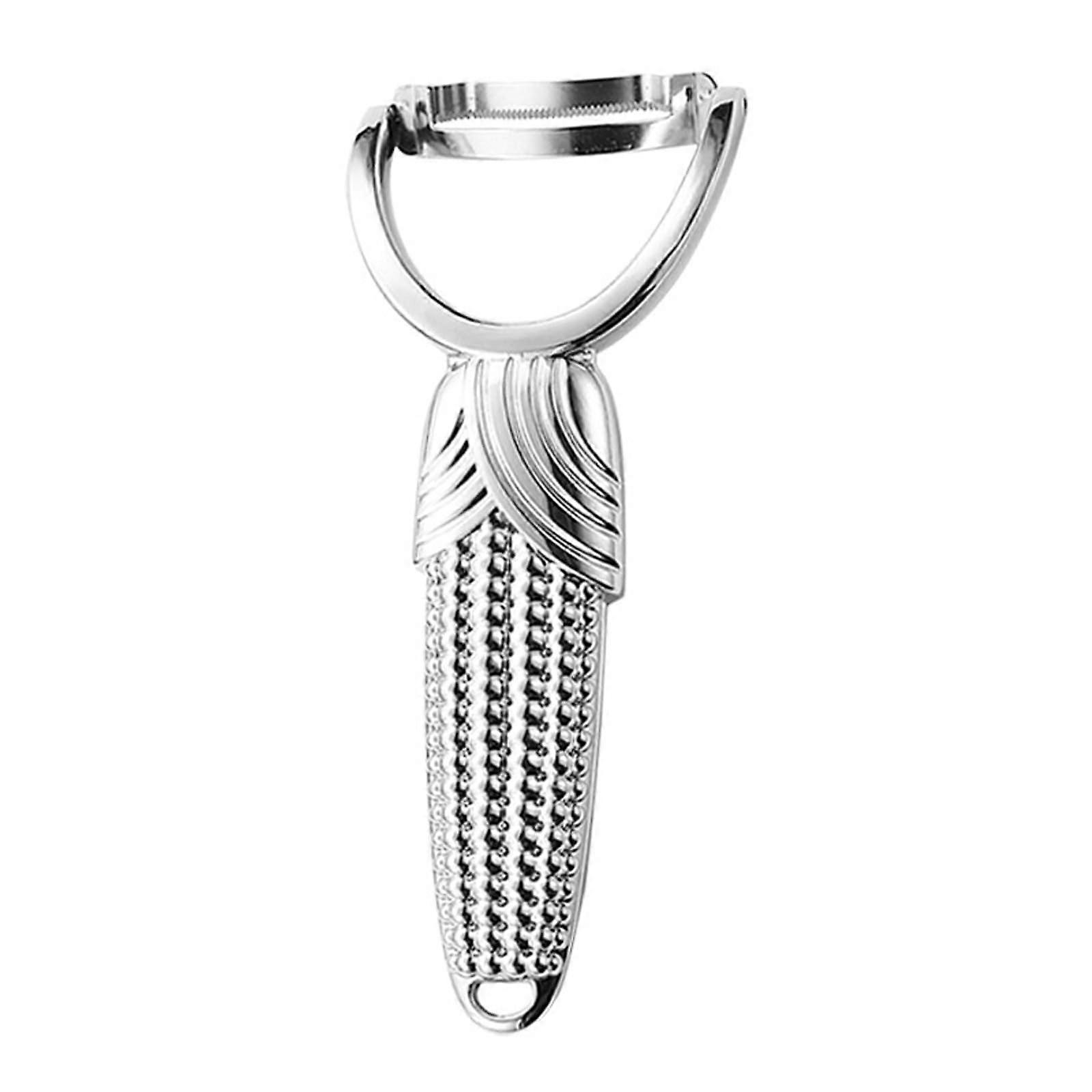 Stainless Steel Corn Stripper Tool with Ergonomic Grip for Efficient Kernel Removal at Home or Camping
