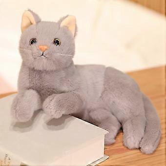 Pluche knuffel, schattig kattenkussen – zacht en huidvriendelijk knuffelbeest, leuk cadeau voor meisjes