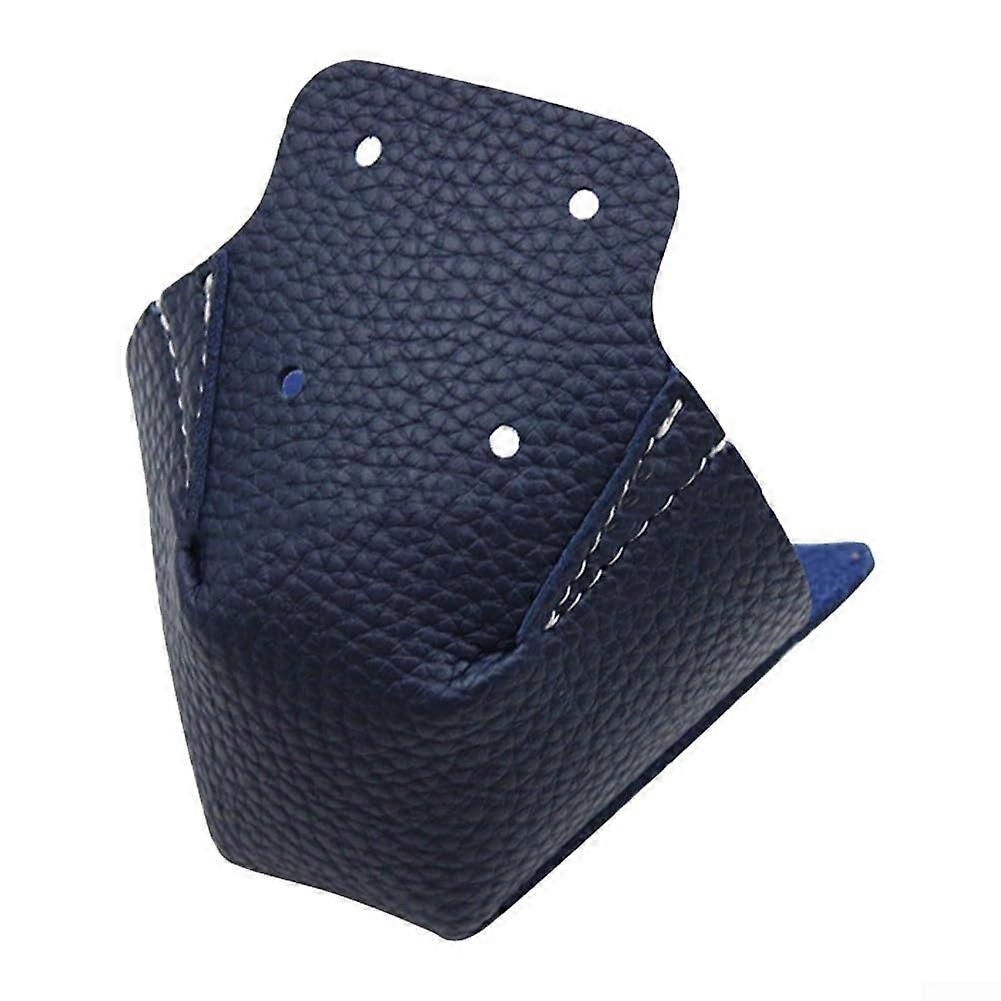 Leather Roller Skate Toe Guards 2 Pack, ScratchResistant Inline Skate Protectors, Universal Fit, Blue