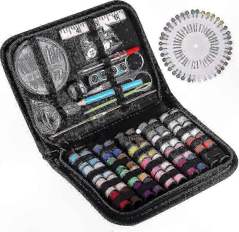 Comprehensive Sewing Starter Kit with Thread Bobbins and Essential Accessories for Large Projects