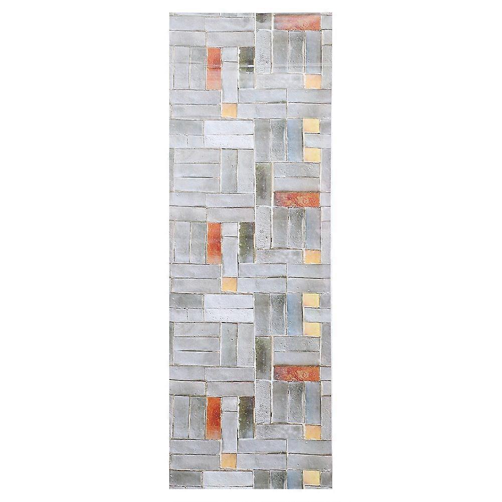 Self-adhesive brick pattern wallpaper, removable wall sticker, bedroom wardrobe dorm decor