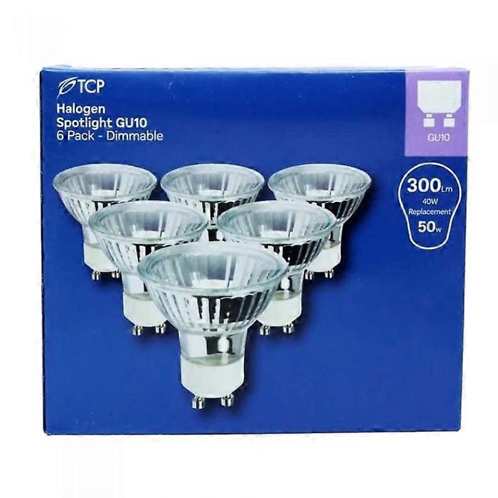 TCP Halogen GU10 Spotlight (Pack of 6)