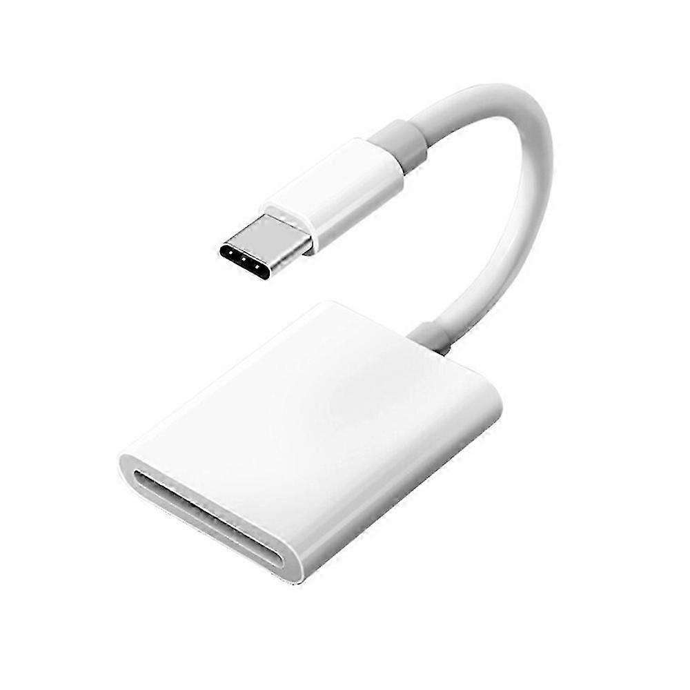 Type-C to SD Card Camera Reader Adapter SD Card Reader for Type-C Devices, White  Edition 0125