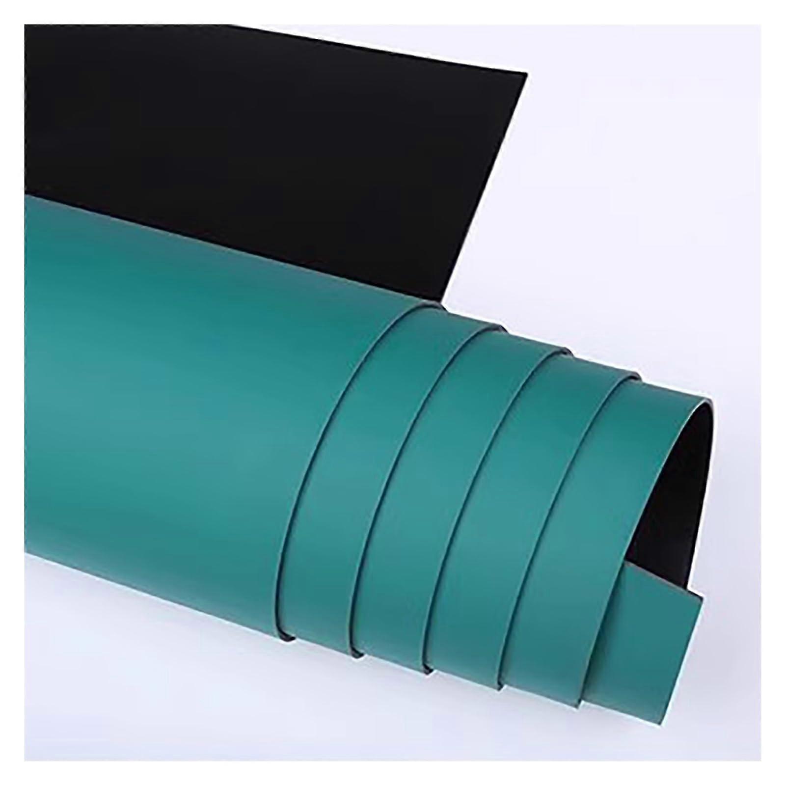 2mm Thick PVC ESD Anti Static Mat, 50x360cm Green Soldering Safe Surface for Electronics
