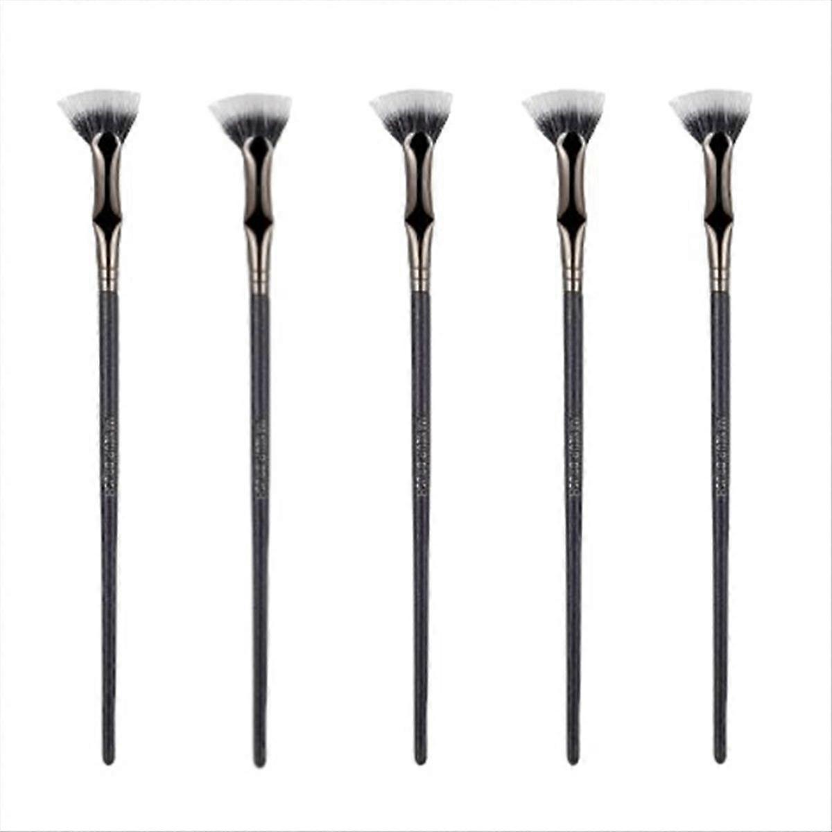 Scalloped Lash Brush, for Upper Lower Eye 5pcs