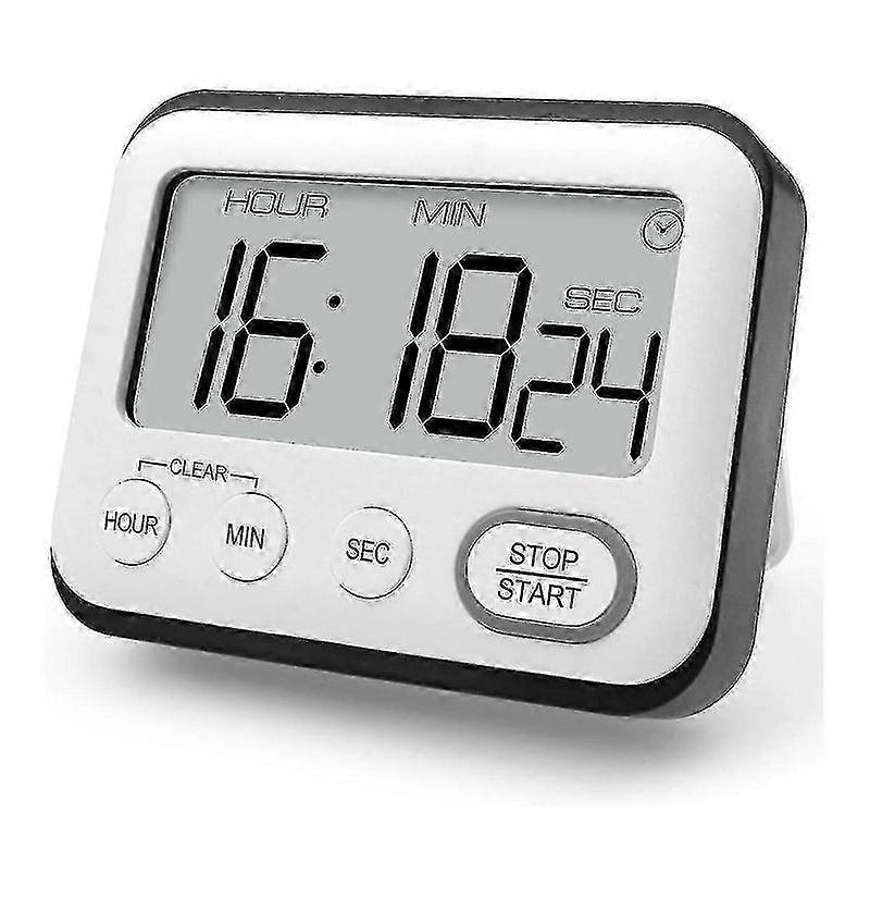 Multifunctional Digital Kitchen Timer with LCD Display & Big Digits