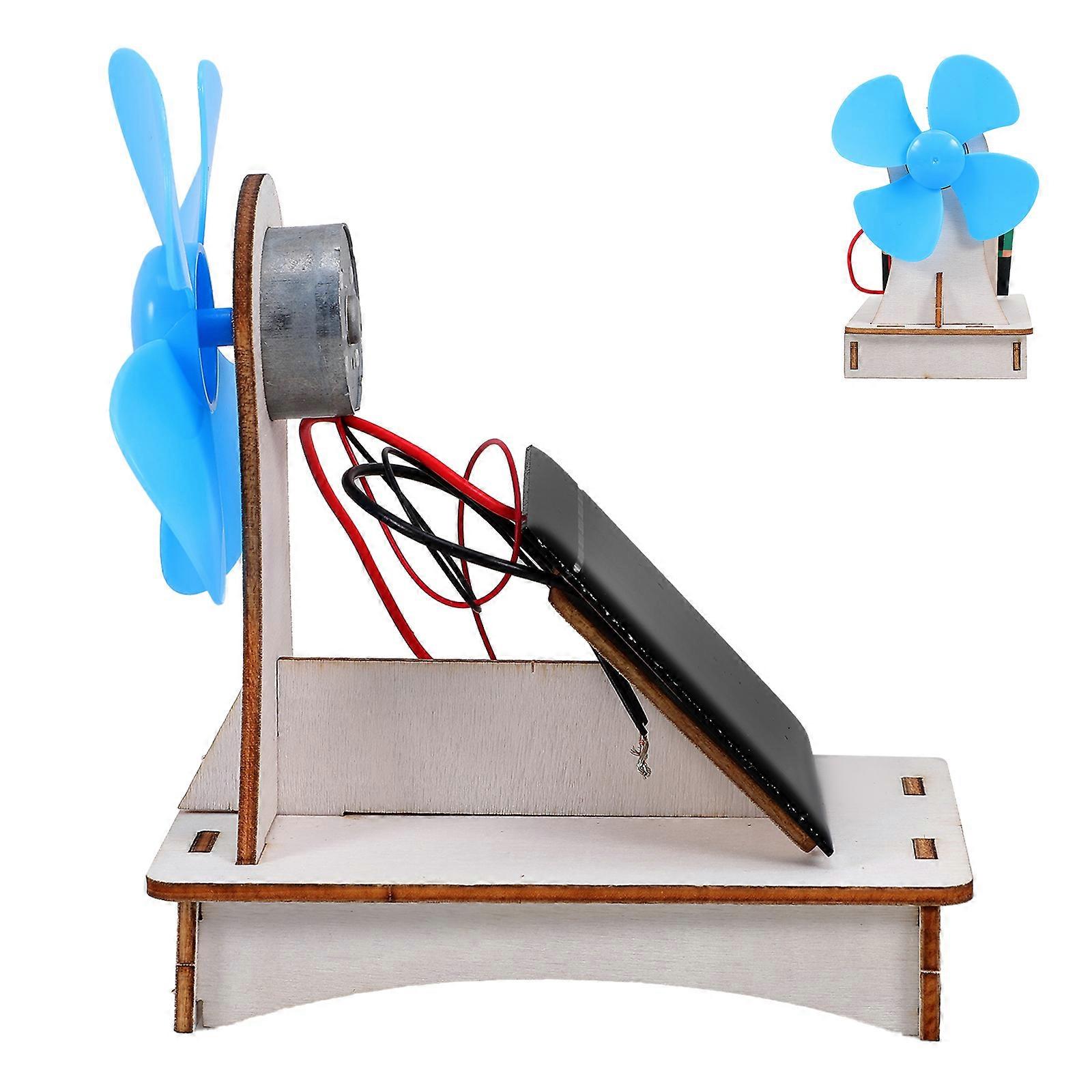 Material DIY Solar Fan Kit for Kids 1Set Craft Model