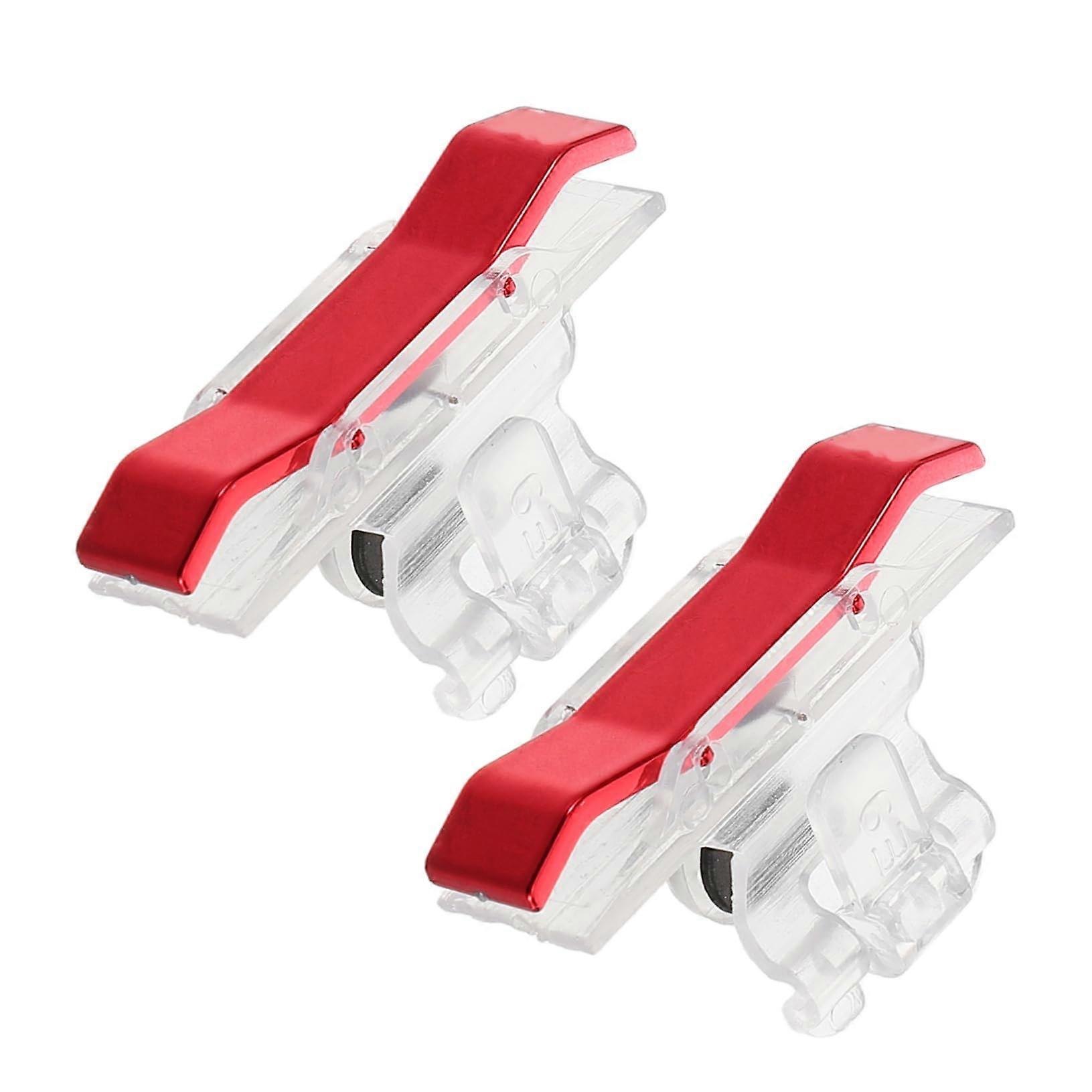 Mobile Game Controller with Sensitivity Triggers and Ergonomic Grip for FPS Shooting Games