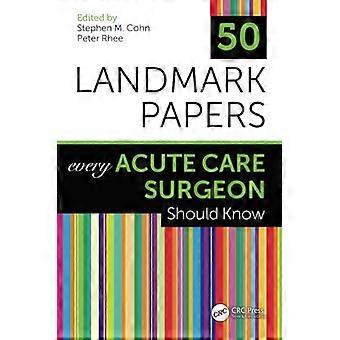 50 Landmark Papers Jeder Akutmediziner sollte es wissen