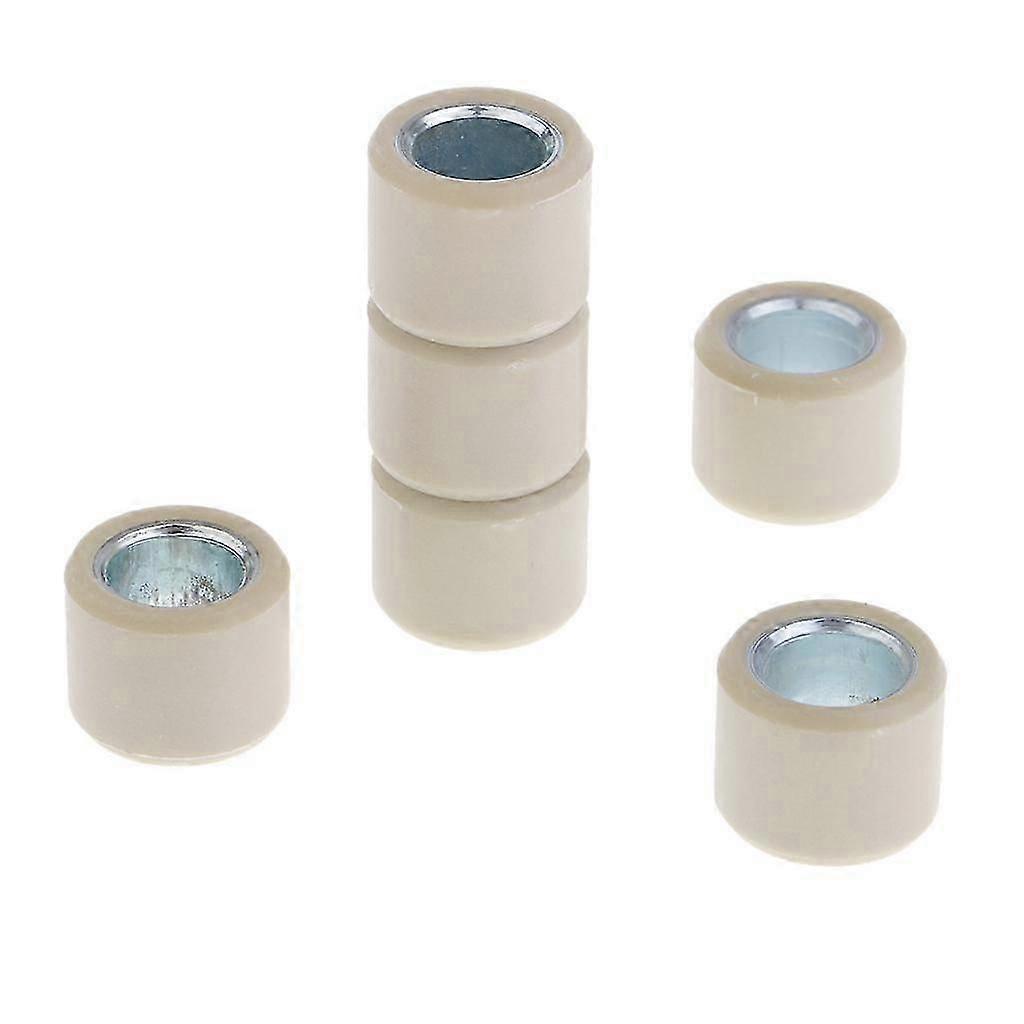 6 Pieces Variator Rollers Roller Weights 65g 16x13 for GY6 50CC 80CC Engine Scooter Variator Roller Weights