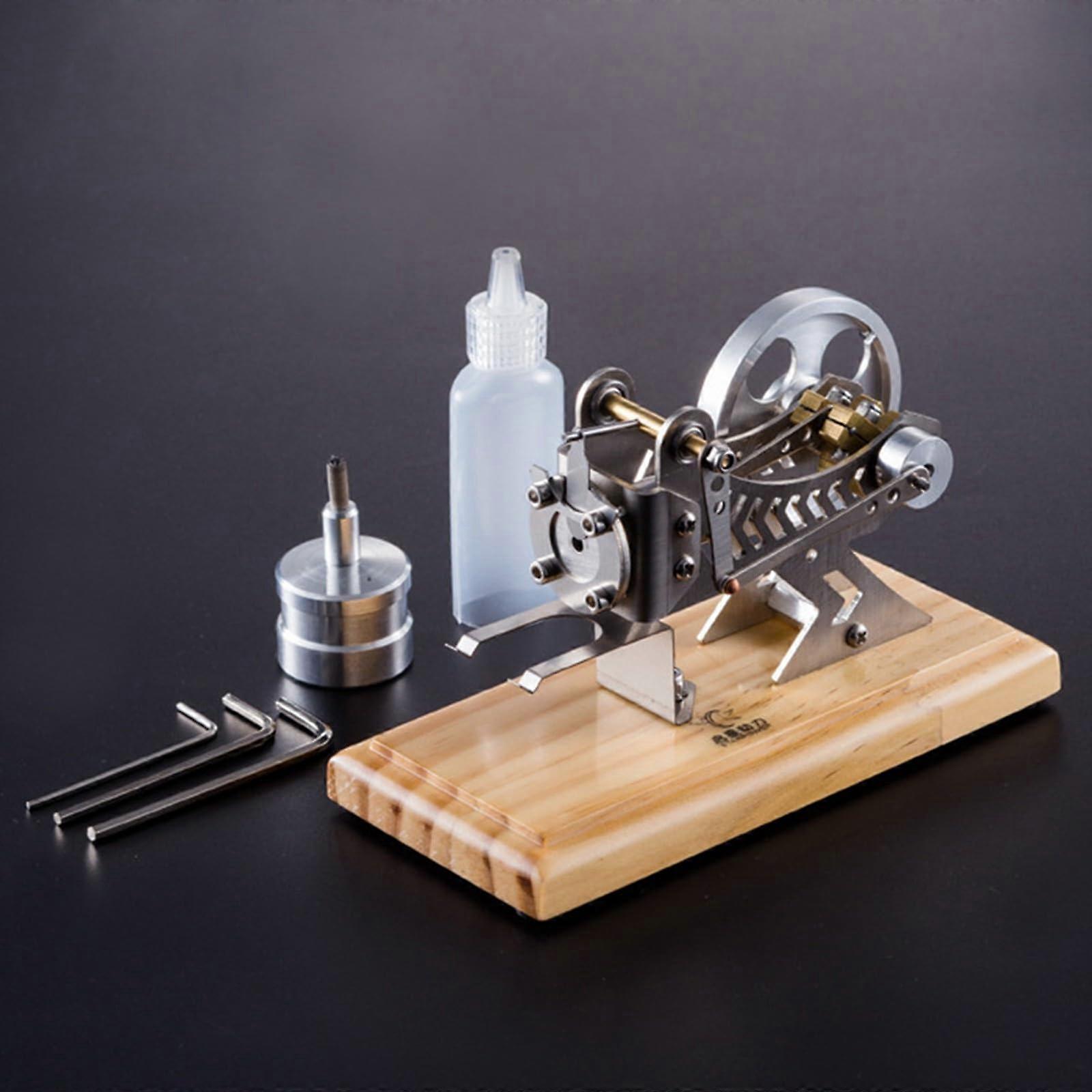 Stirling Engine Model with Clear Thermodynamics Demonstration, DIY Desktop Hot Air Engine Kit