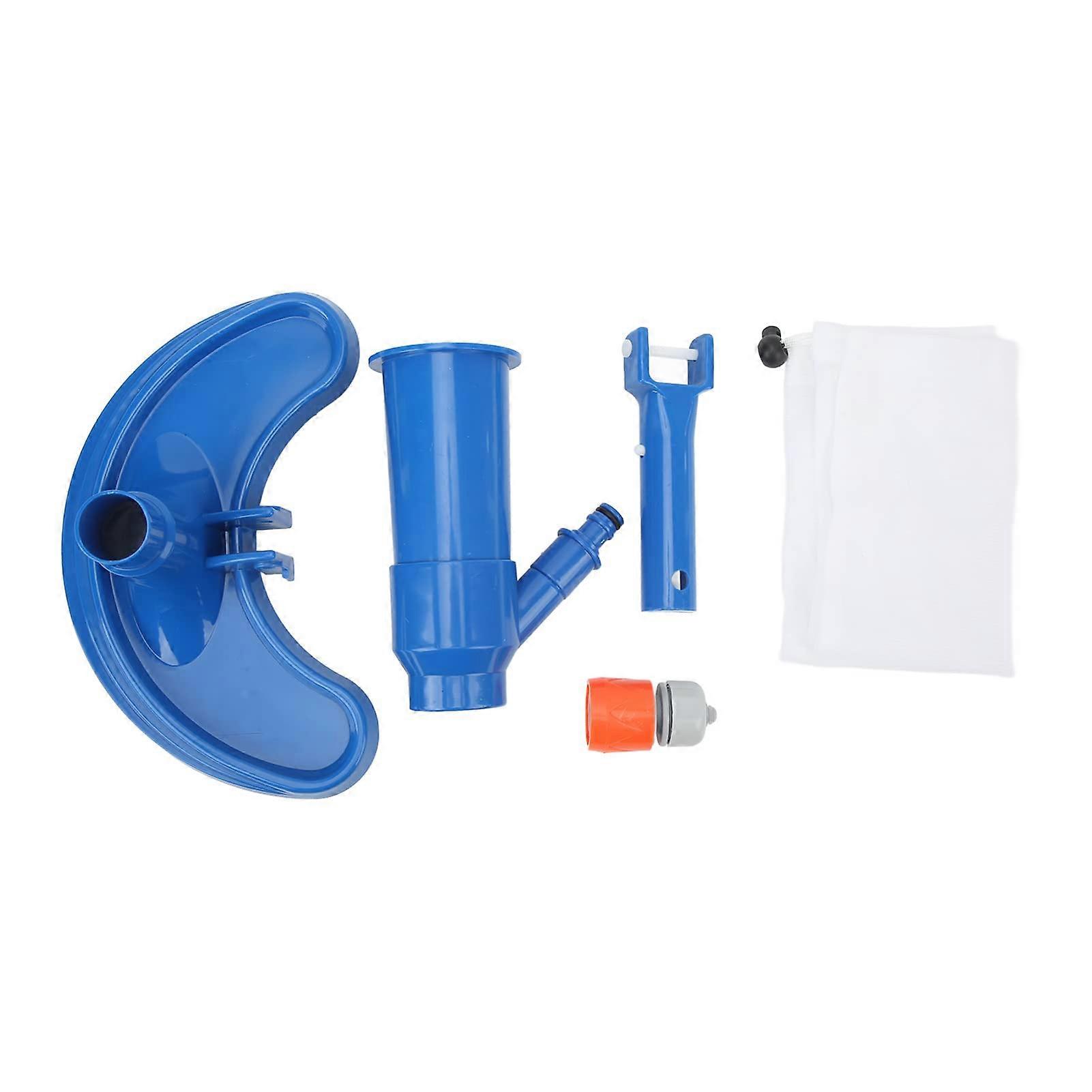 Quick Connect Half Moon Pool Vacuum Head for Inground Pools, Durable ABS Design for Efficient Cleaning