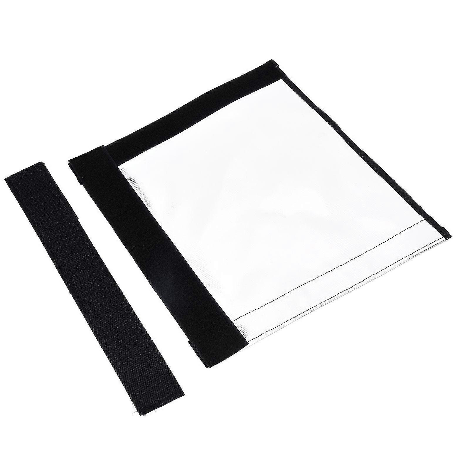 Flash Diffuser Reflector Foldable Universal Speedlight Flash Beam Pad Softbox Diffuser with Hook and Loop Strap