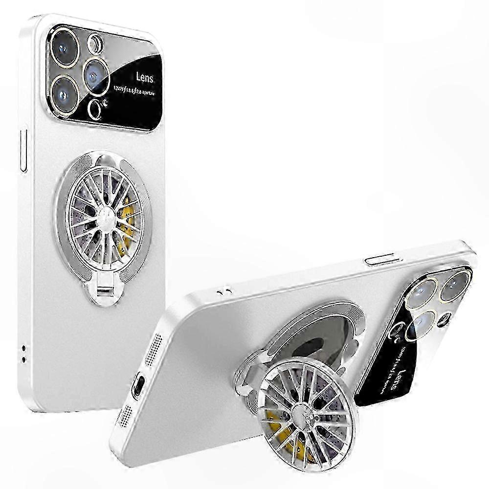 Sapphire Hard PC Case for 14 Pro Max with MagSafe and Kickstand Functionality