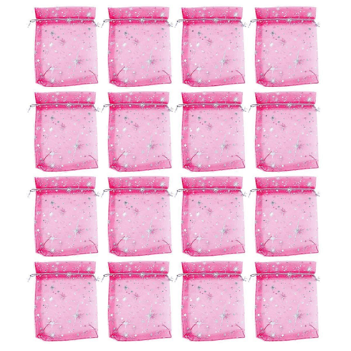 Pattern Fabric Candy Bags for Storage 150Pcs