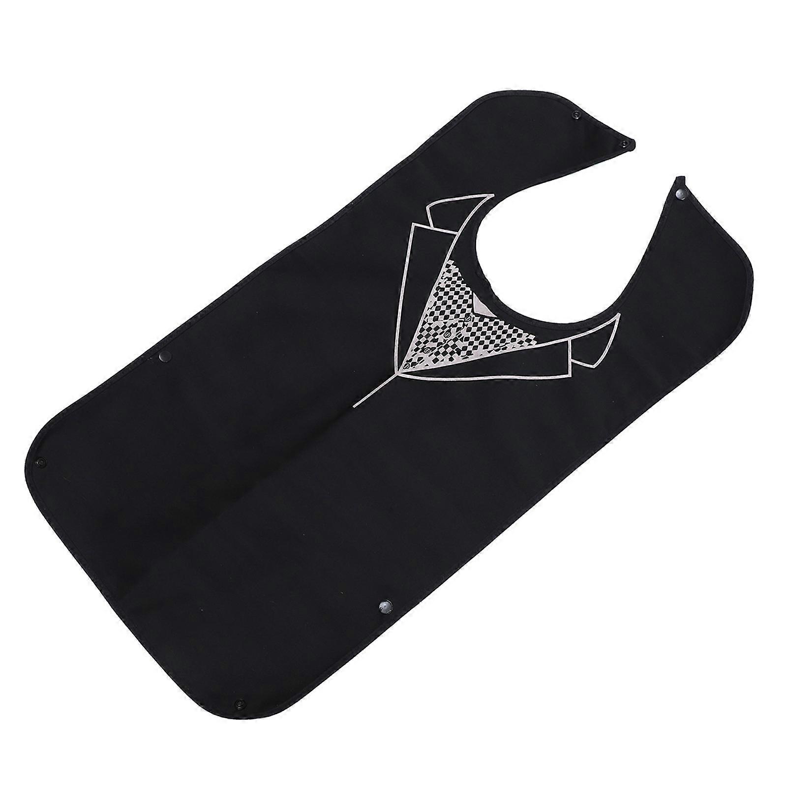 Comfortable Polyester Rice Pocket Bib for Adults 1Pcs Practical Bib