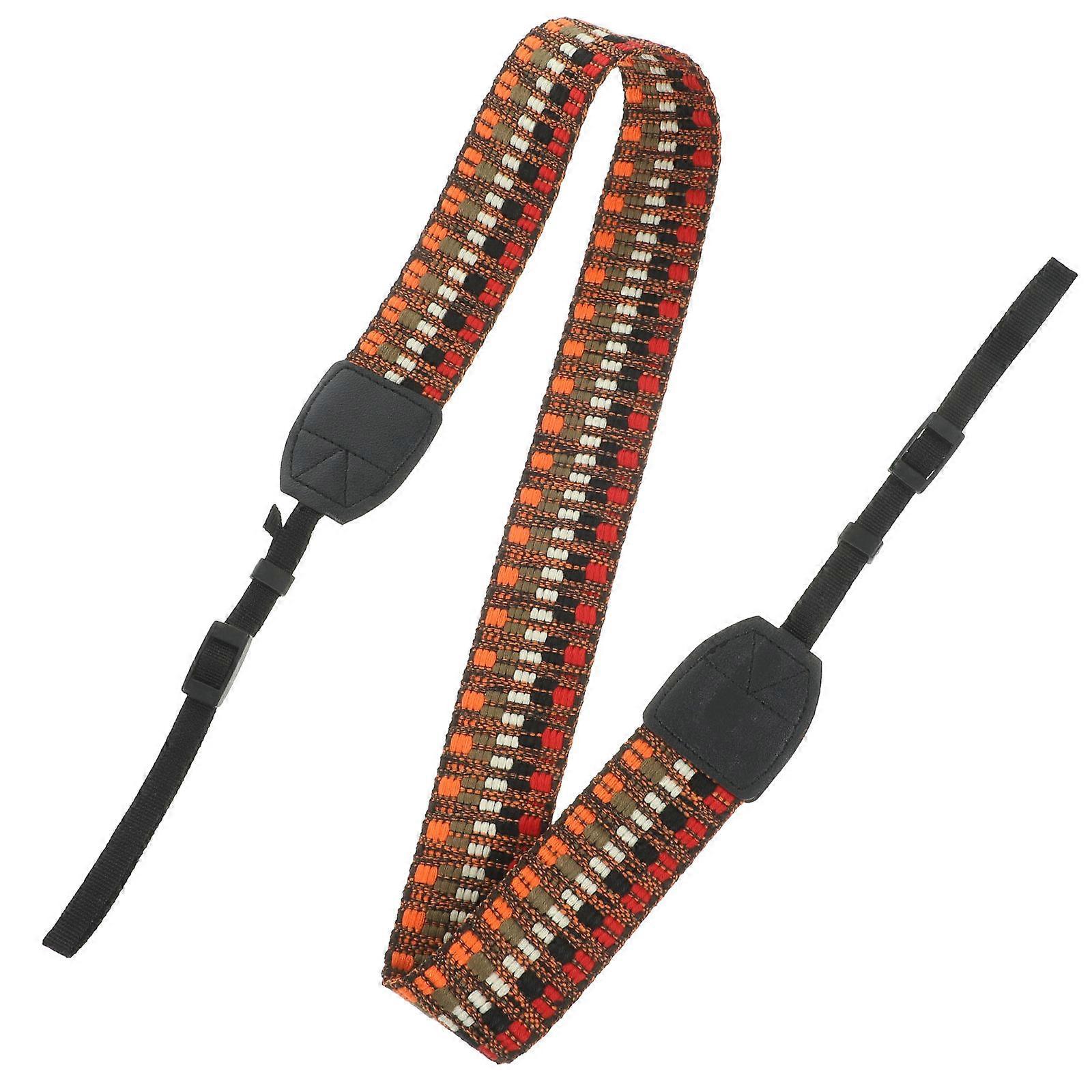 Camera Sling Strap Polyester Vintage Camera Schouderriem Camera Accessoire