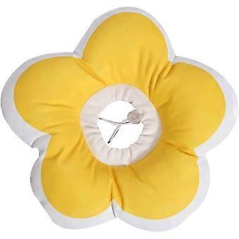 Puppy Collars, Cat Collars, Puppy Recovery Collars Anti-Lick Collars Anti-Scratch Collars Surgical Collars Pp Cotton Yellow Anti-Scratch Headgear
