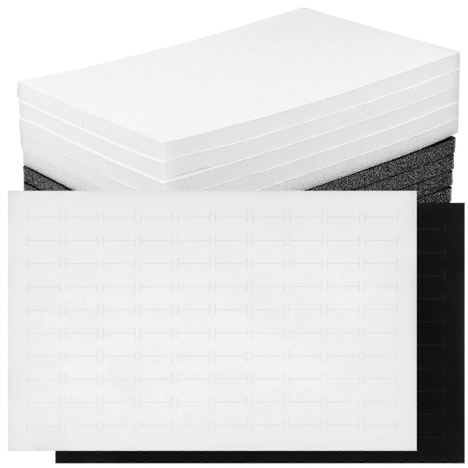 Ring Insert Display Cushion Soft Sponge Mats for Display Use 10Pcs Set