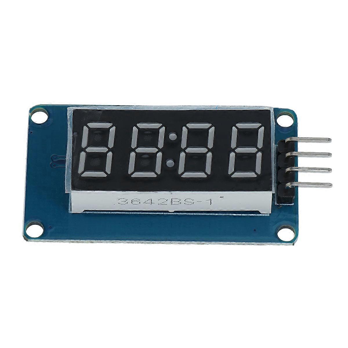 Digital Tube Display Module for Clock with 1Pcs 4 Bits LED Serial Driver Board