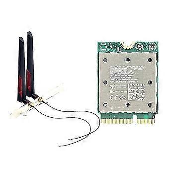 Tri Band WiFi7 QCNCM865 Bluetooth 5.4 Wireless WiFi Card Tri Band 2.4G/5G/6Ghz Network Wireless Adapter for Win11Antenna  fdq