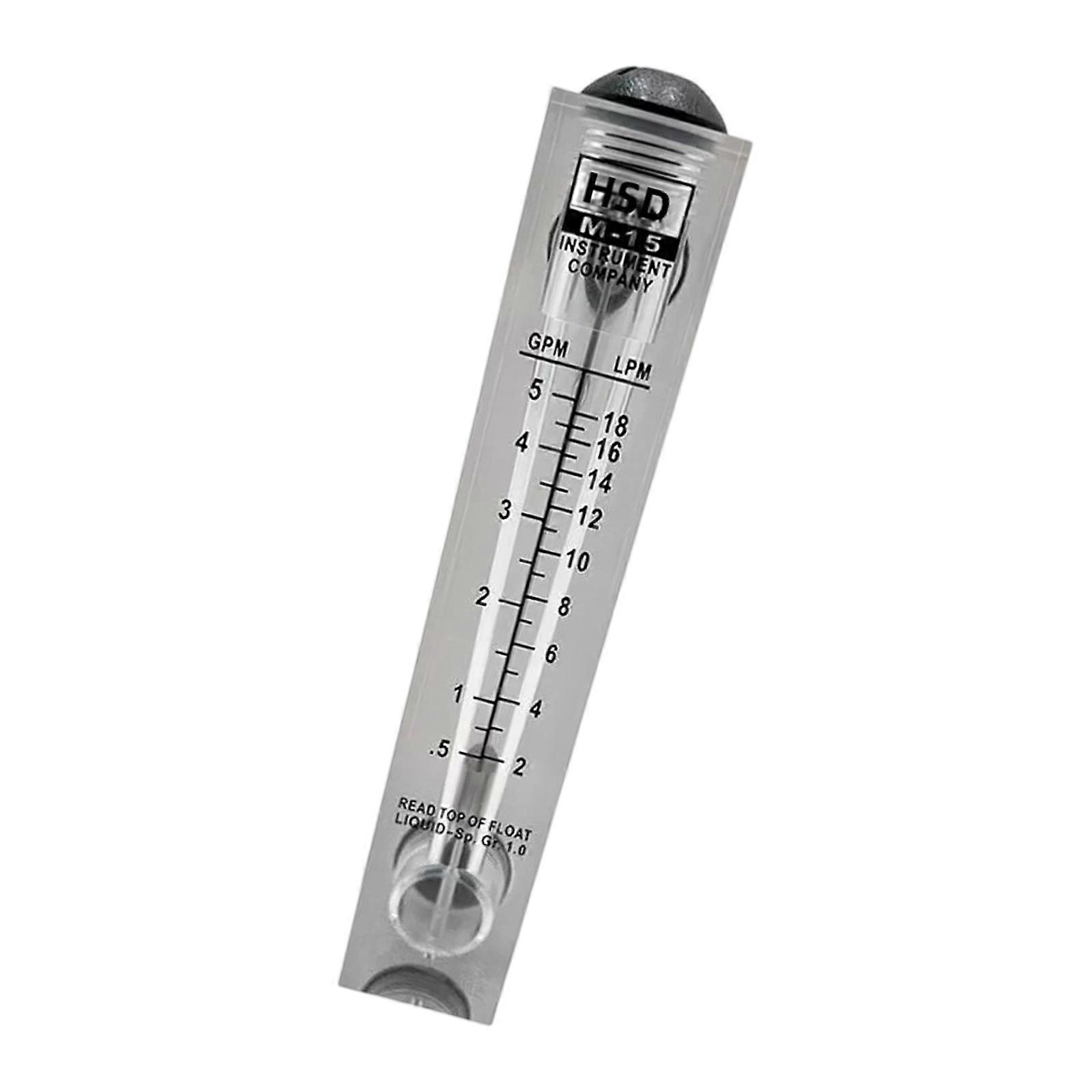 Industrial Strength Water Flows Meter With Acrylic Construction & User Friendly Interfaces Permanent Stream Transducer Multicolor