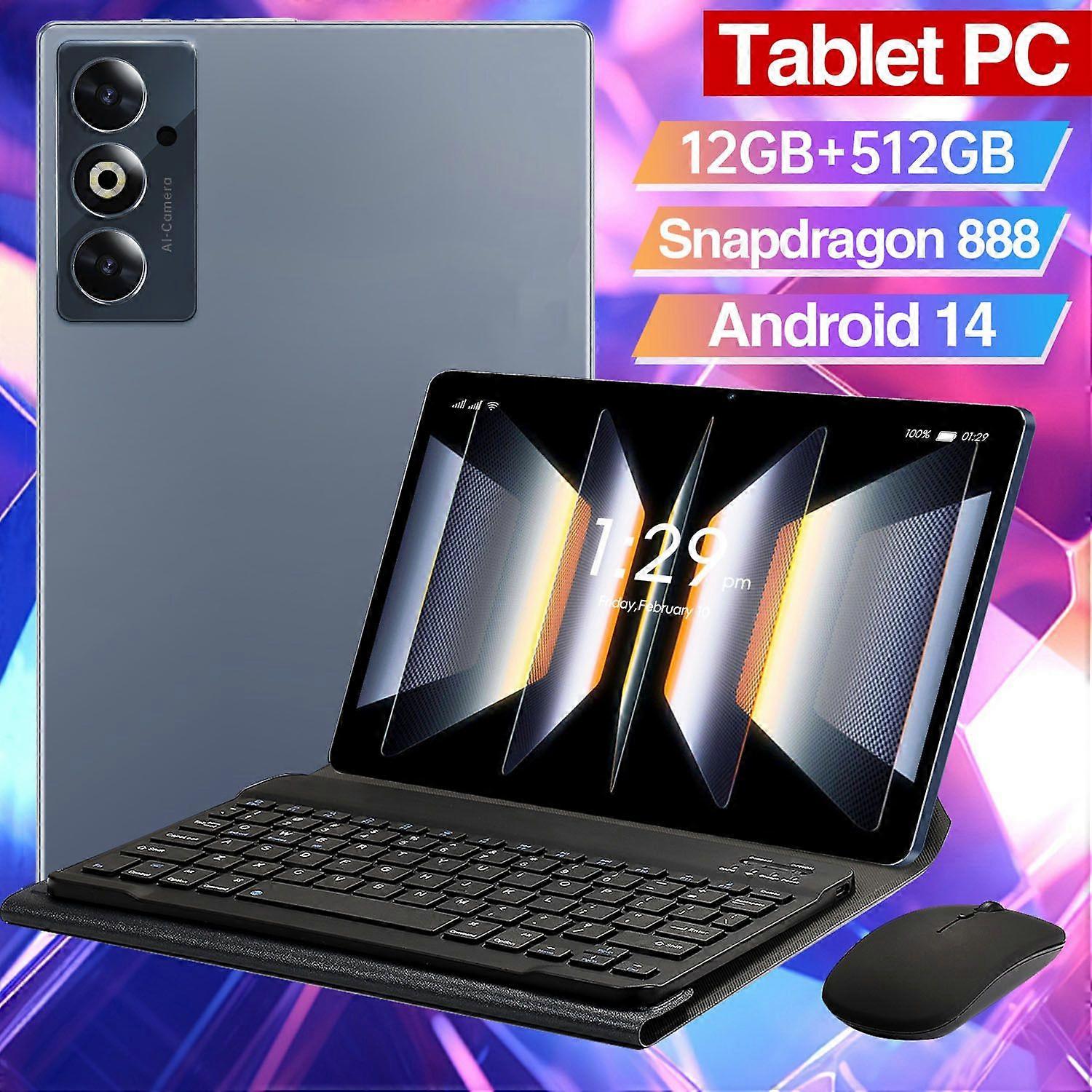 S25 Large-Screen Smart Wifi Bluetooth 10-Inch Gaming Tablet