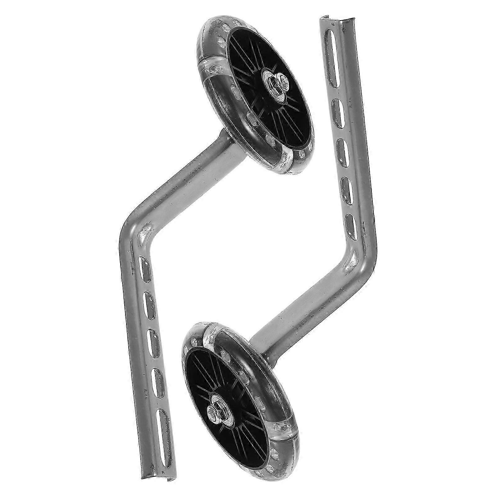 Flash Training Wheel Bike Auxiliary Wheels for Children 1Set Replaceable Durable